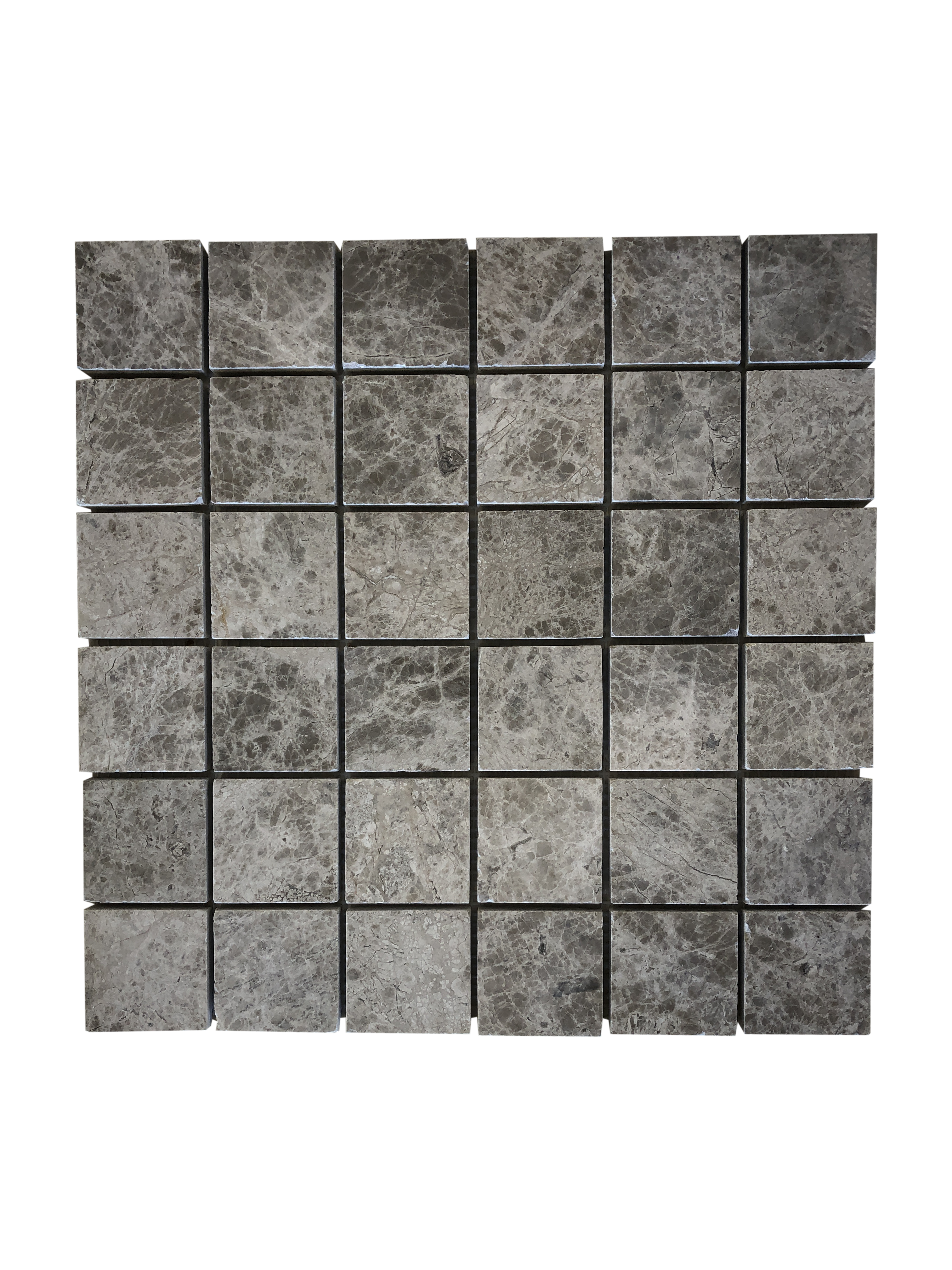 SILVER SKY MARBLE MOSAIC POLISHED SQUARE 2